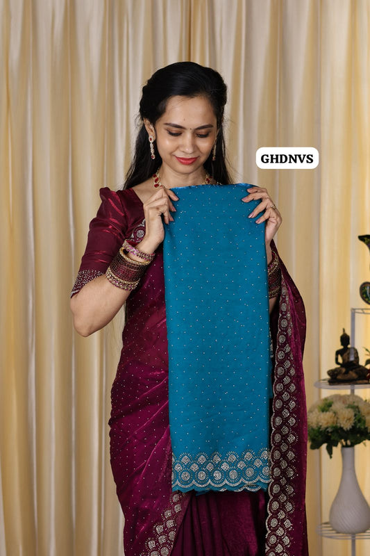 Christmas special Premium quality heavy  jarkhand work with cutwork border🥳