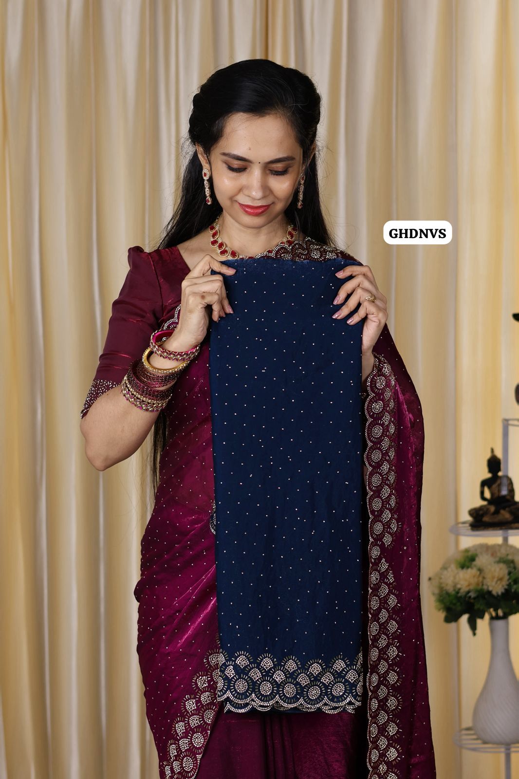 Christmas special Premium quality heavy  jarkhand work with cutwork border🥳