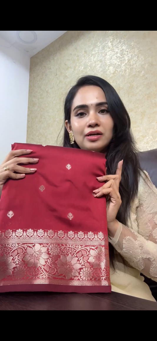 Semi soft silk offer saree😍