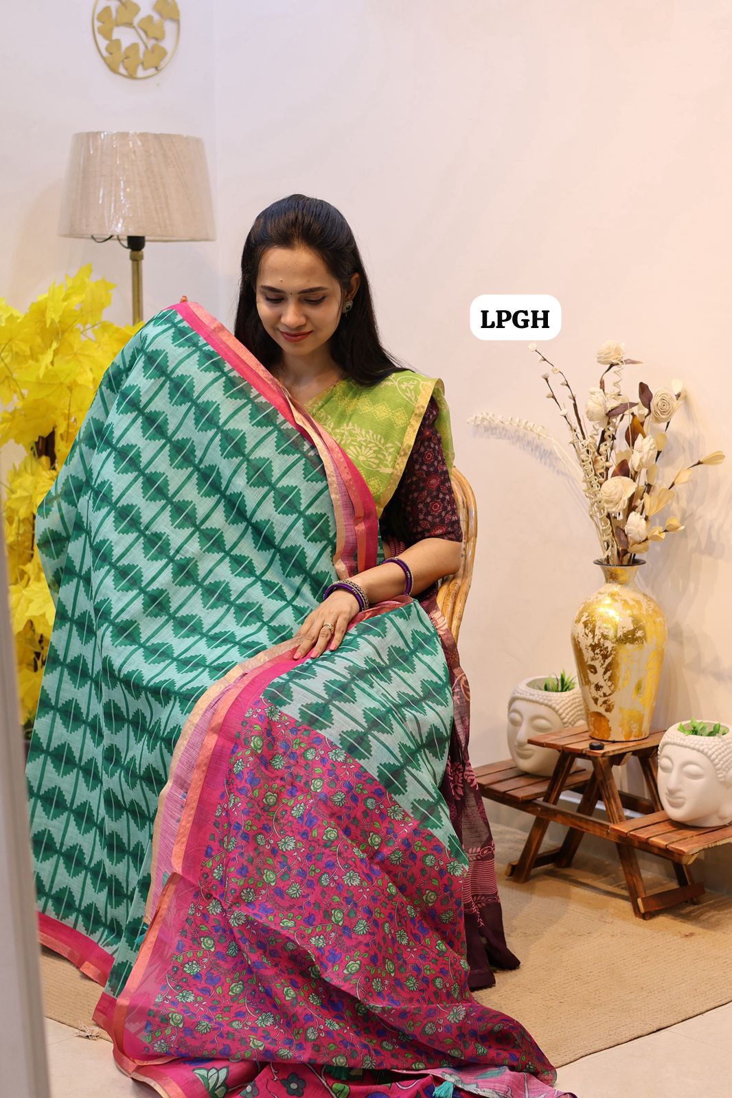 Linen cotton saree 😍😎📚