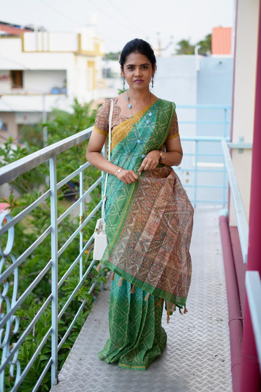 Tussar Silk🥰😎
