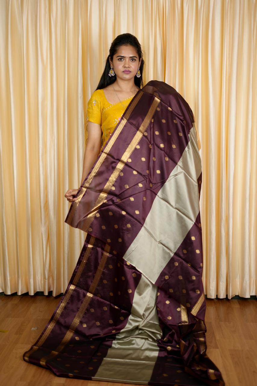 Soft silk saree🥳