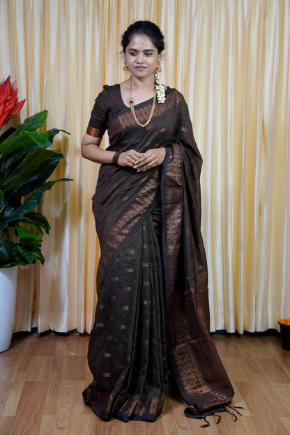 Kadhi cotton with Zari weaving🥳