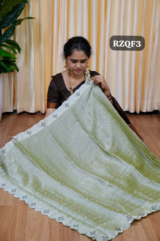 Fendy Chiffon saree🥰😎🎩