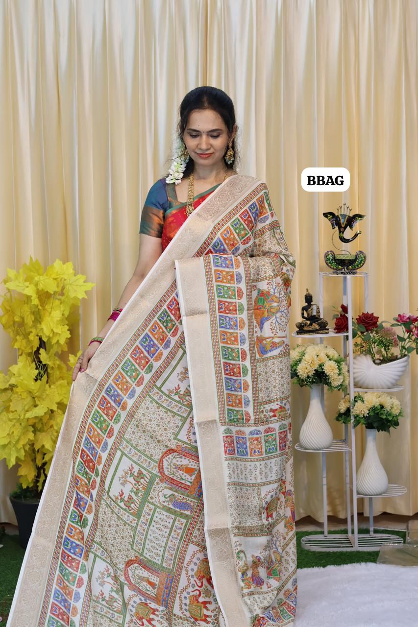 Crushed crepe silk saree😍😎