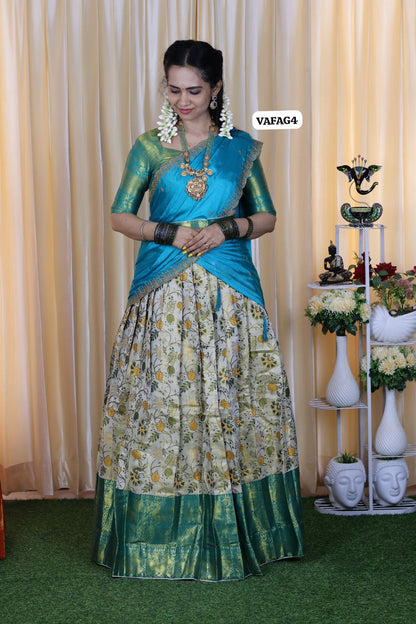 Kanchi semi silk Lehanga🥳