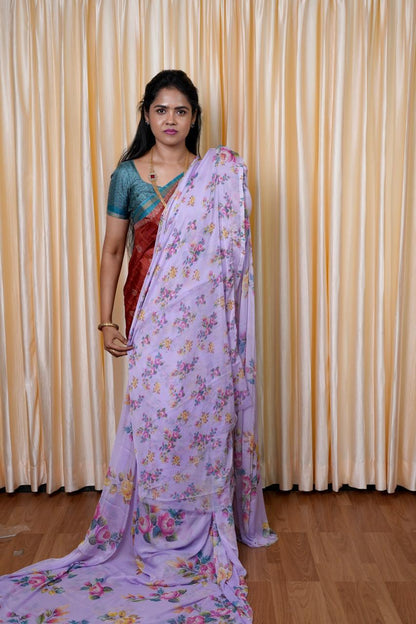Premium georgette saree🥰📚