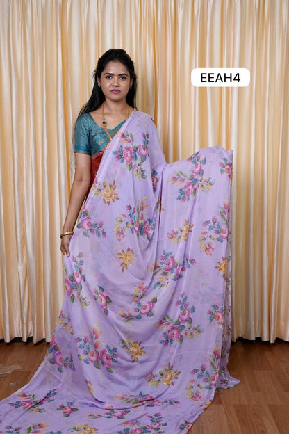Premium georgette saree🥰📚