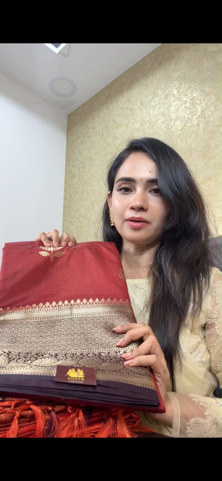 Premium Warm Silk Saree(No animal figure offer saree😍