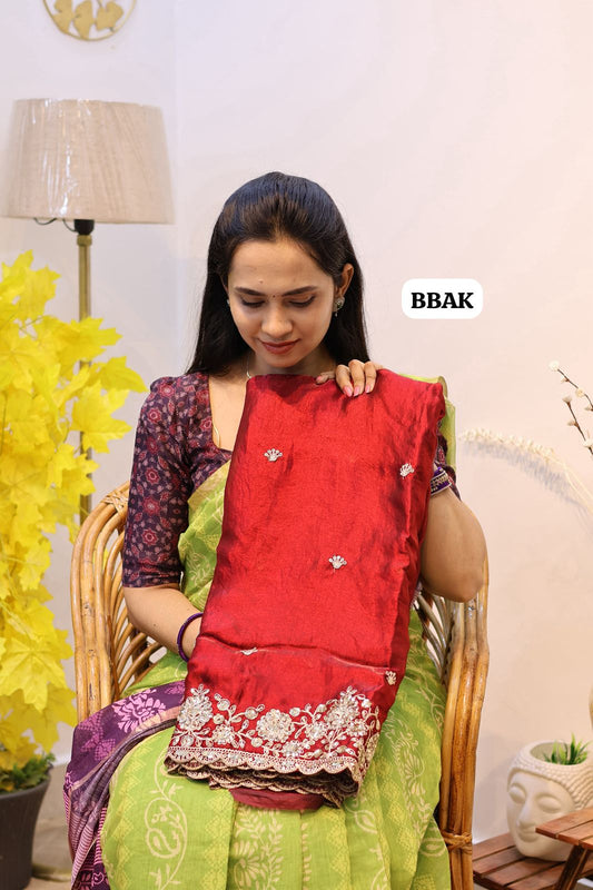 Space silk saree😍🥳