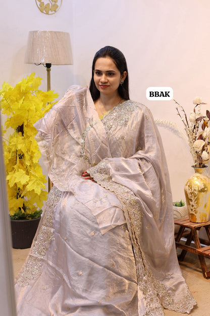 Space silk saree😍🥳