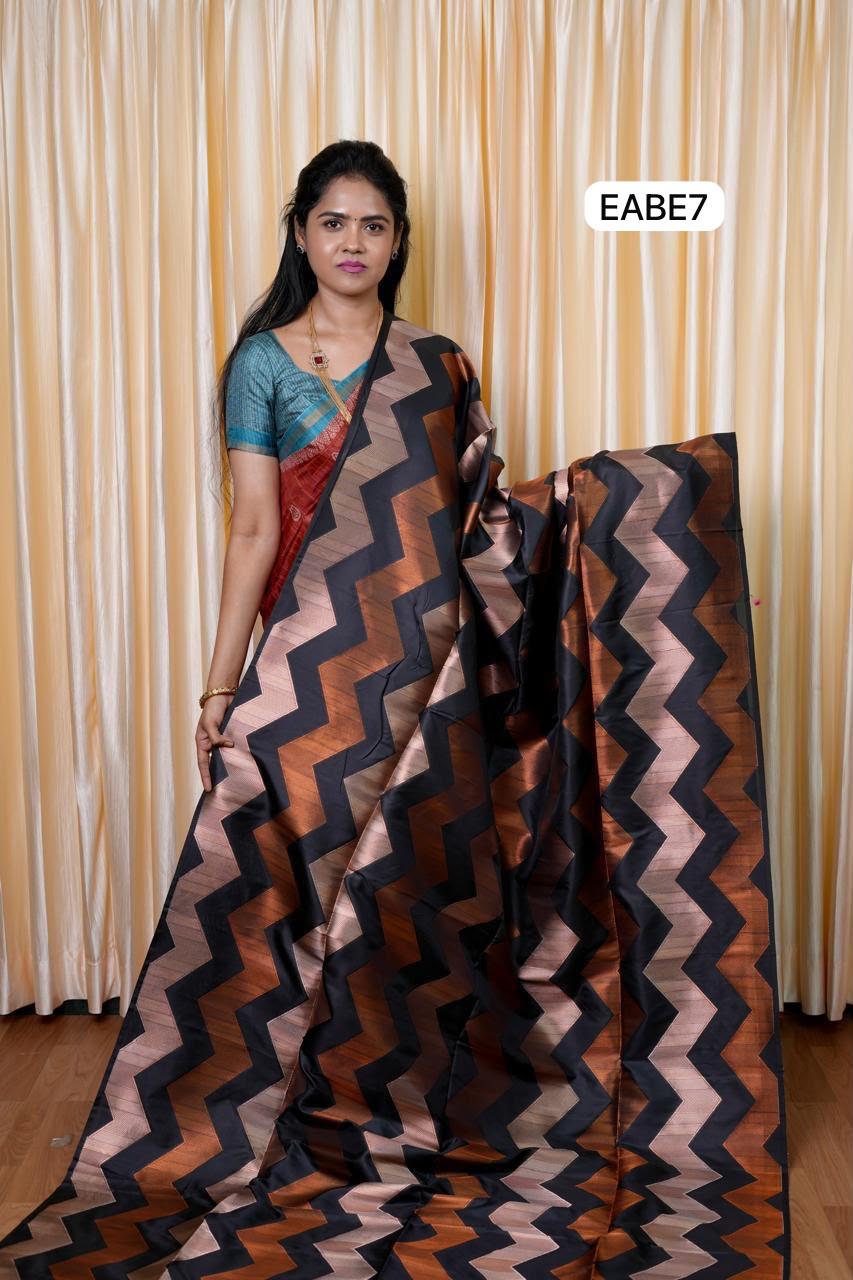 Kanchi semi silk saree🥰📚