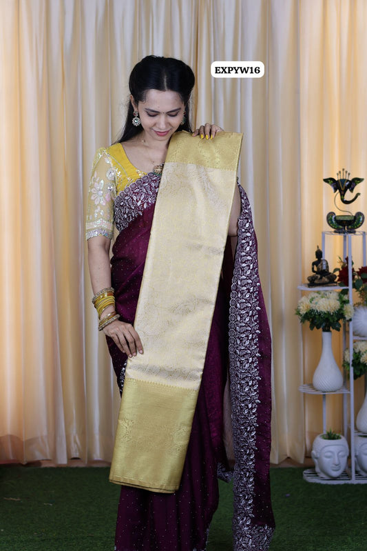 Aadi offer🌹Katan semi silk saree