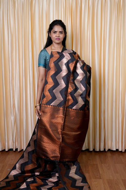 Kanchi semi silk saree🥰📚