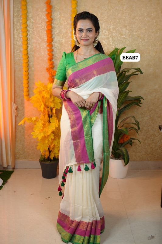Mul Cotton Saree 🥳