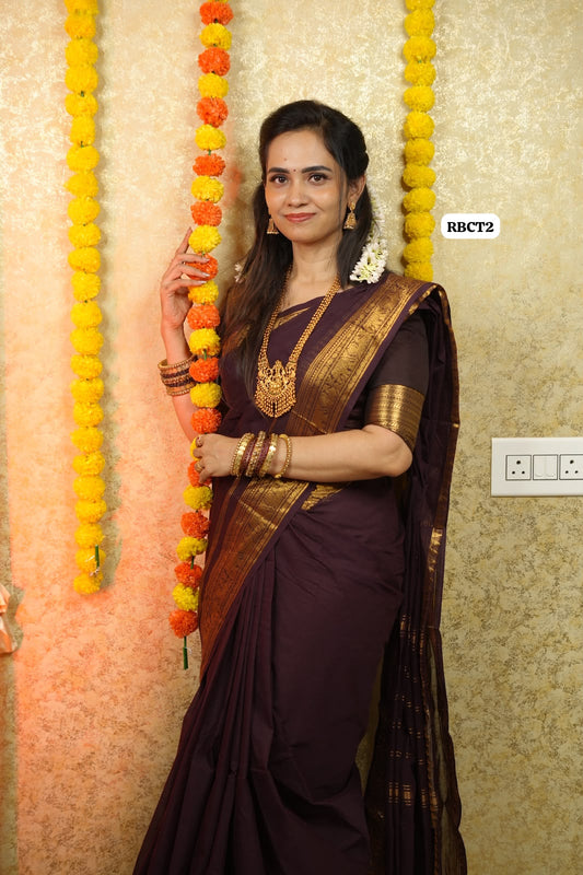 Kanchi cotton saree-😍😎📚 (small border Slight design change)