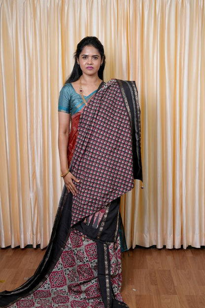 Tussar silk saree🥳🌈