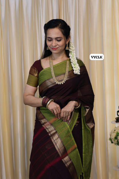 Vtv Thrisha inspired Chettinad kanchi cotton prebook ⏰😍😎📚