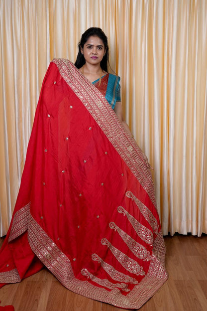Vichitra silk saree🥳