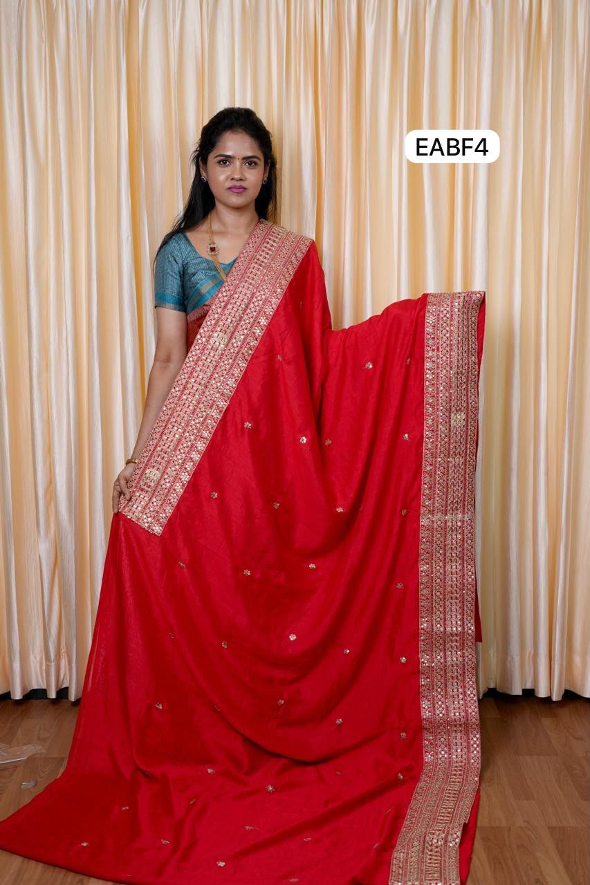 Vichitra silk saree🥳