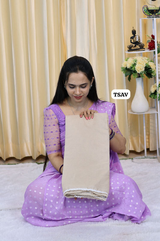 Kota cotton saree with running blouse 😍🥳
