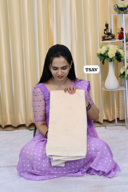 Kota cotton saree with running blouse  😍🥳
