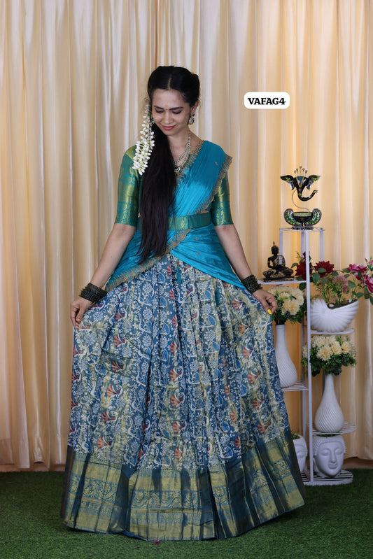 Kanchi semi silk Lehanga😍🥳
