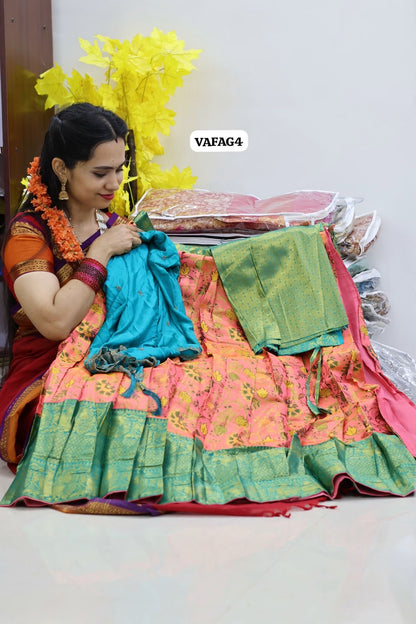 Kanchi semi silk Lehanga🥳
