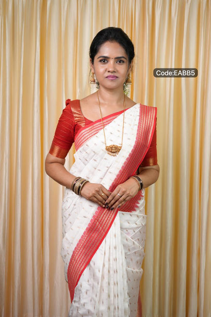 Semi silk saree🥰😎📚
