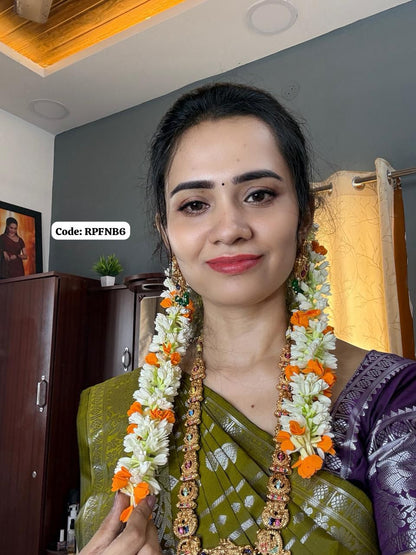 1 mulam mullai with kanagamaram🥳 artificial flowers
