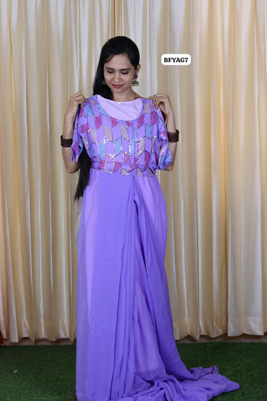 Zip and go ready to wear saree🥳