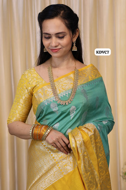 Premium quality warm silk saree🥳