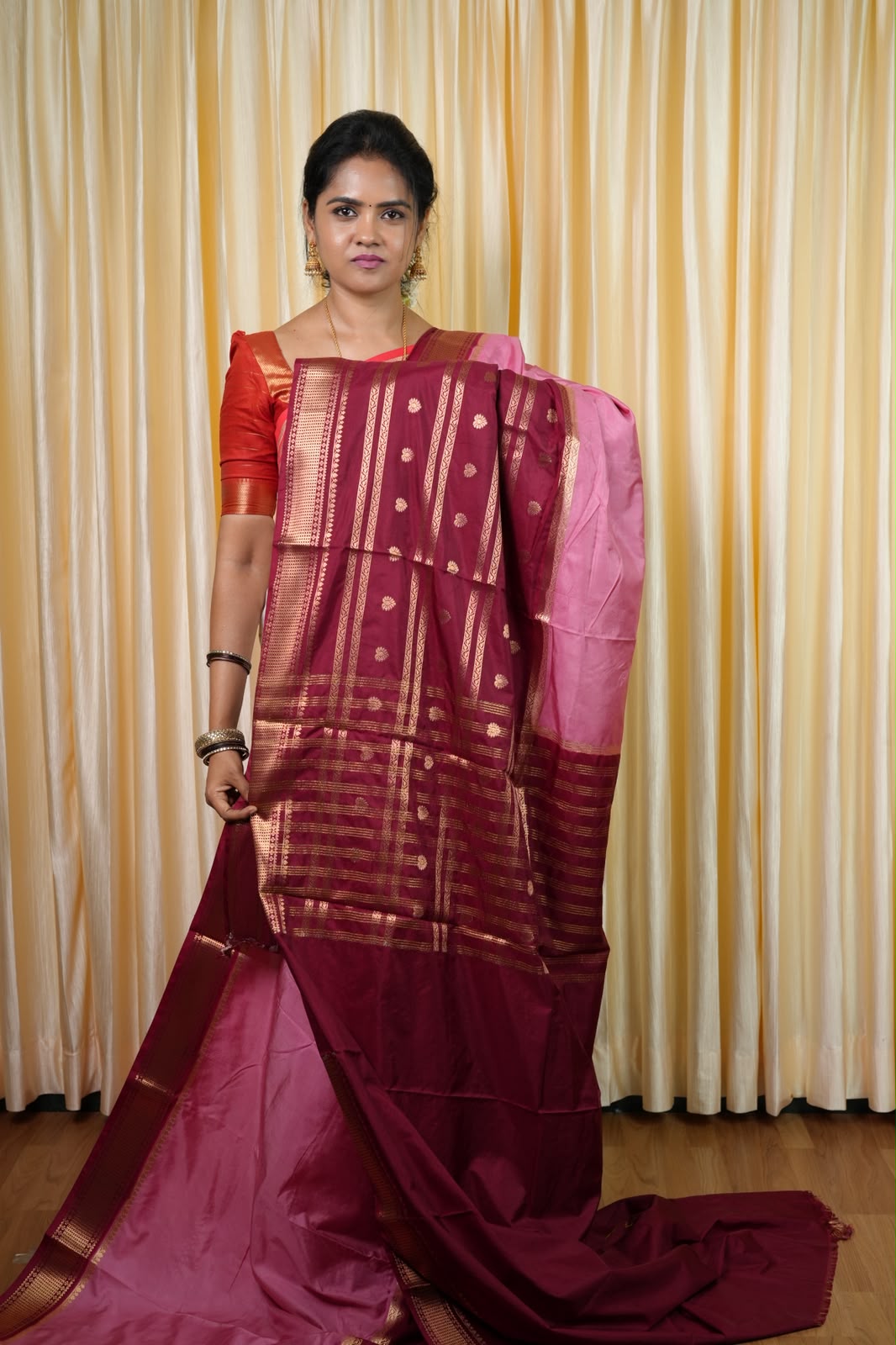 Semi Mysore soft silk sarees🥳