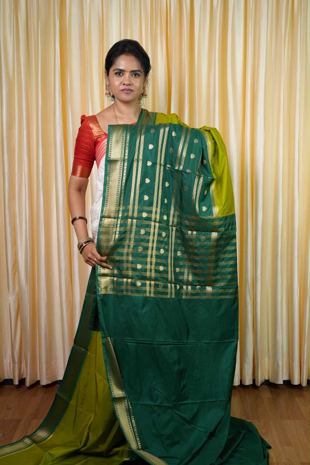 Semi Mysore soft silk sarees🥳