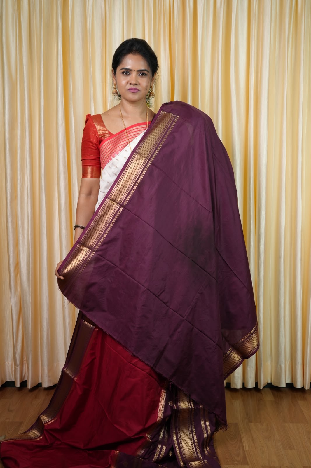 Semi Mysore soft silk sarees🥳