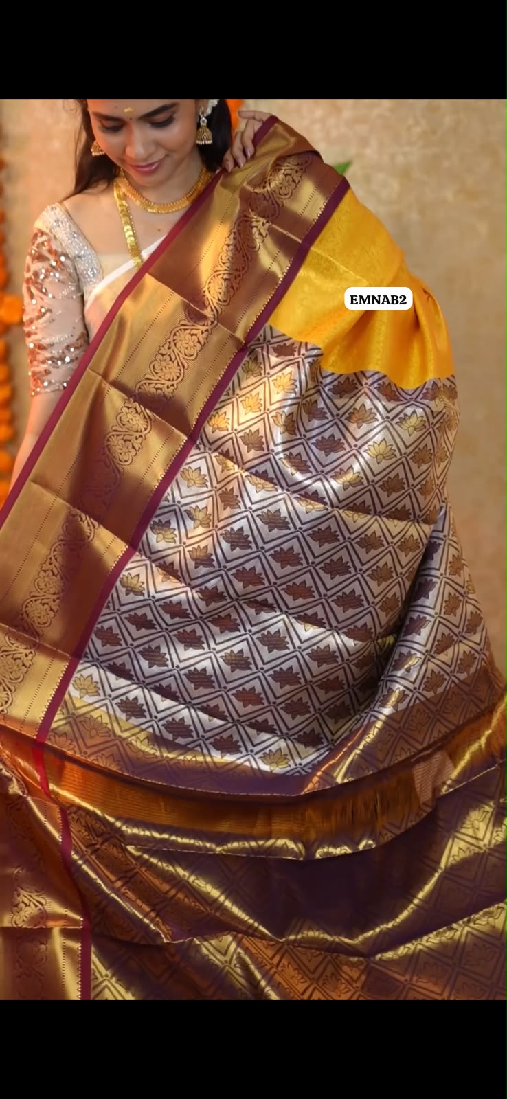 Bridal Semi silk saree😍🥳