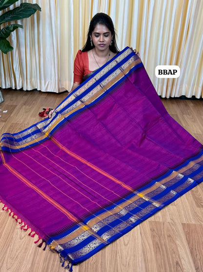 Premium Kanchi cotton saree 🥰😎⏰