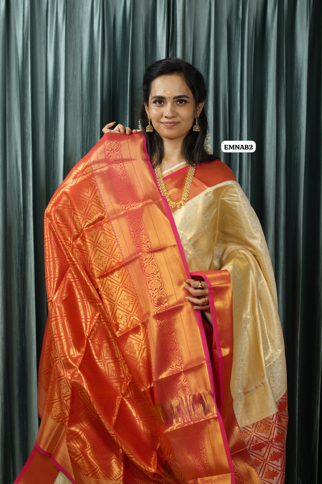 Bridal Semi silk saree😍🥳