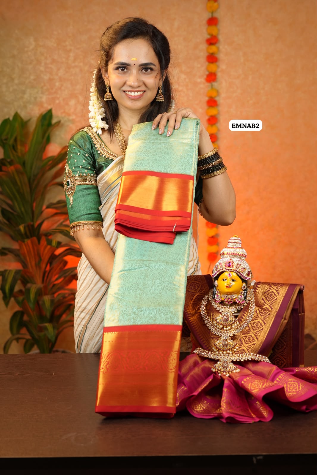 Bridal Semi silk saree😍🥳