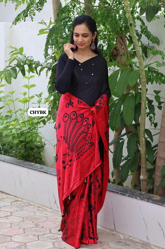 Modal soft crepe silk saree🥳