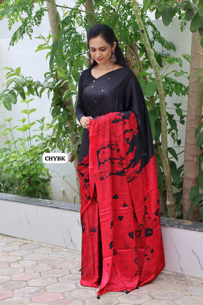 Modal soft crepe silk saree🥳