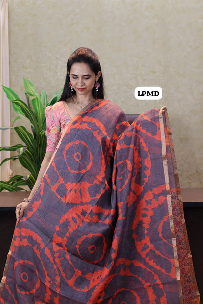 Linen cotton saree offer‼️😍😎📚