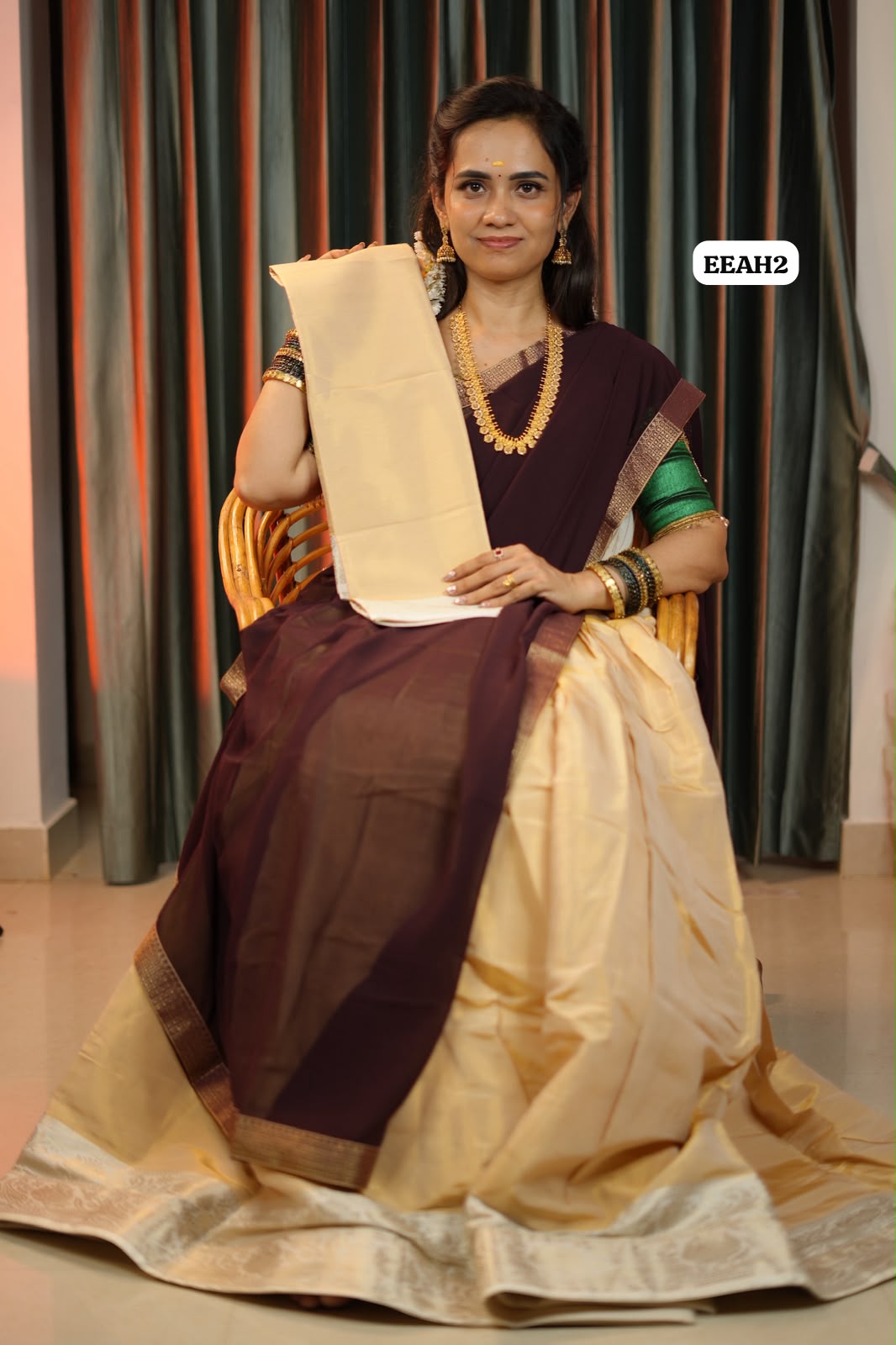 Semi Half saree skirt only stitched 😍🥳