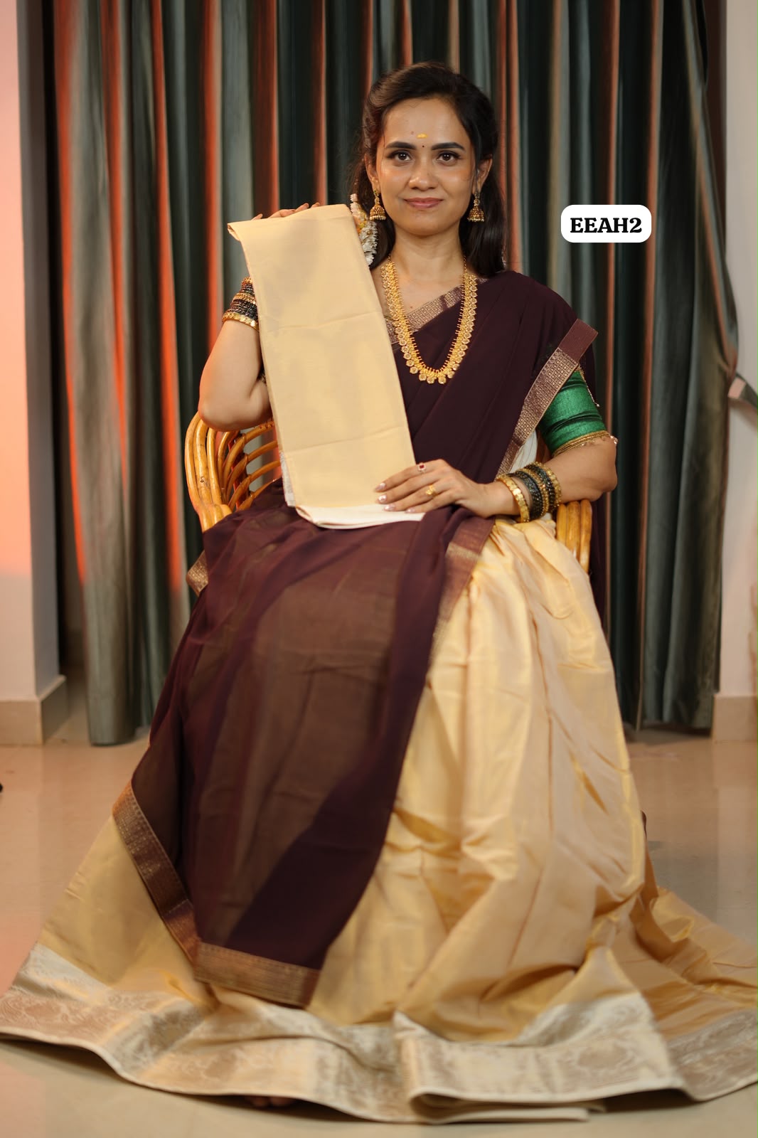 Semi Half saree skirt only stitched 😍🥳