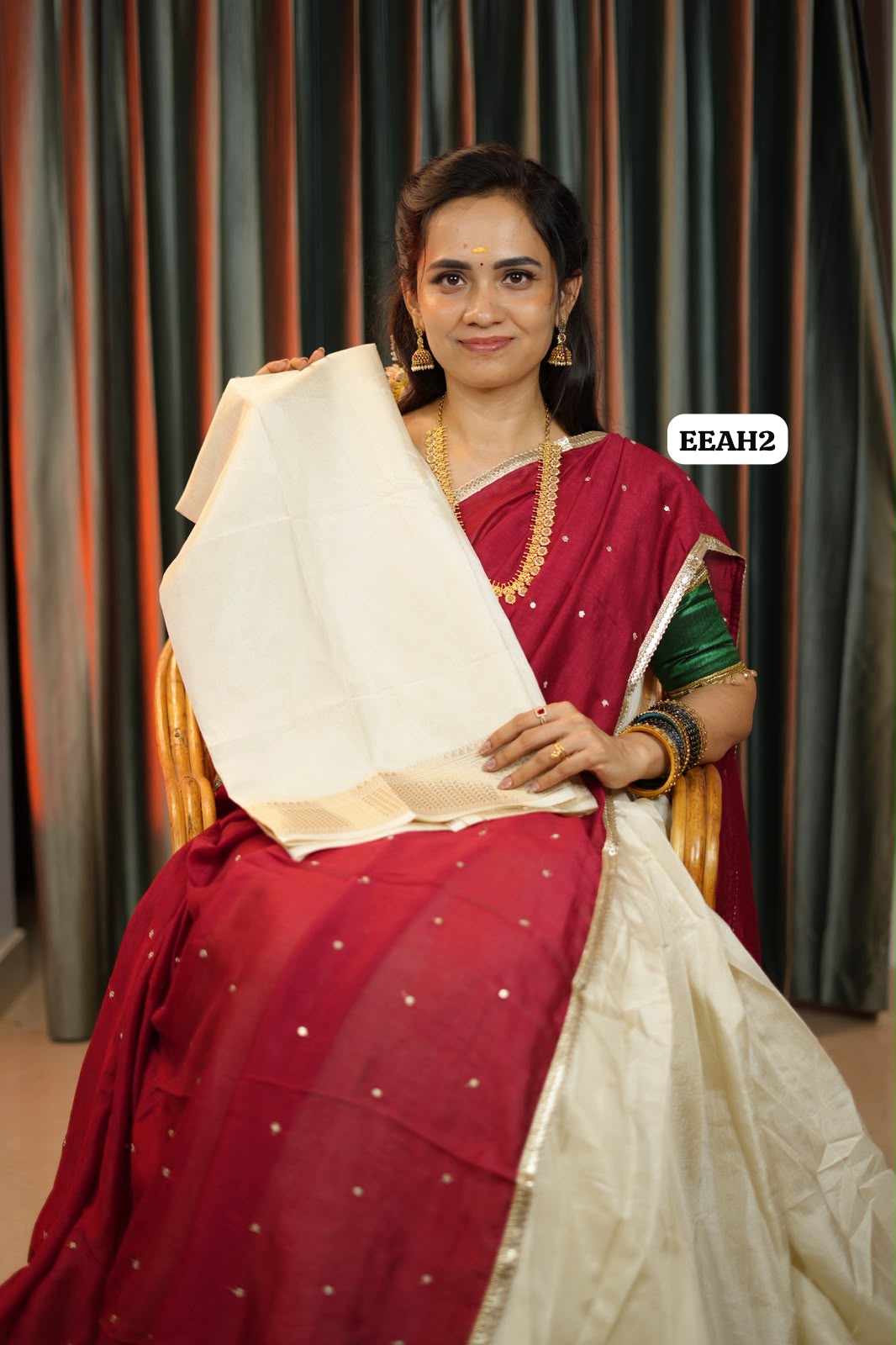 Semi Half saree skirt only stitched 😍🥳