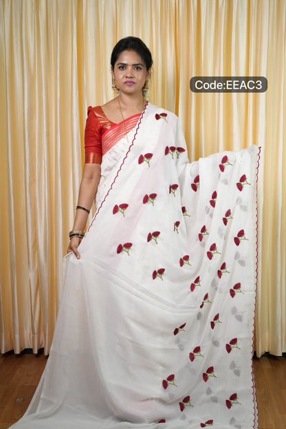 Geogratte Embroidery with cut work 🥳