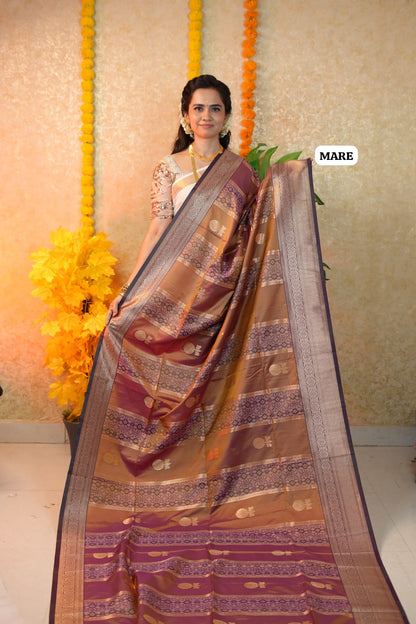 Kanchi semi silk saree-😍😎📚
