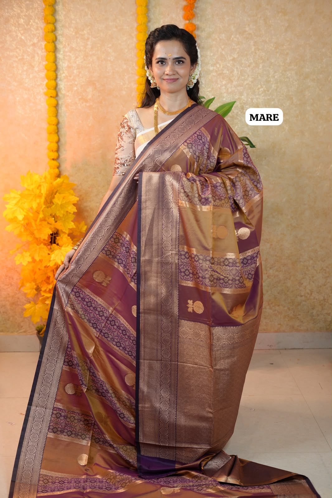 Kanchi semi silk saree-😍😎📚
