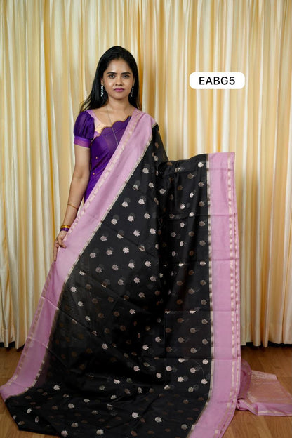 Silk cotton saree🥰📚