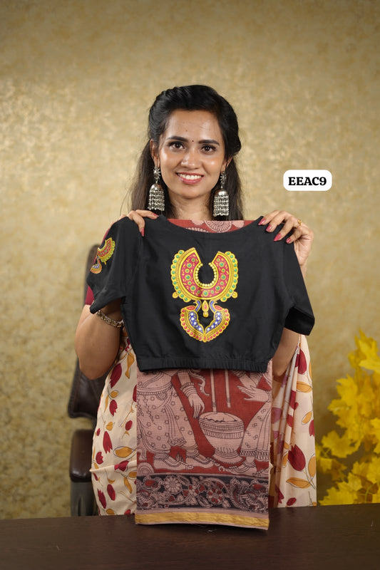 Handloom Kalamkari Kotta Cotton  saree only 😍😎✅